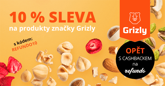 Grizly.cz – 10% slevový kód na produkty značky Grizly